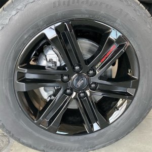 Ford F-150 Wheel Kit - Ford Racing - 20x8.5 - Gloss Black - `15-`23 Ford F-150 Wheel Kit - Ford Racing - 20x8.5 - Gloss Black - `15-`23